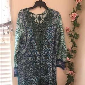 ❌❌SOLD❌❌Pakistani designer Shalwar duppata